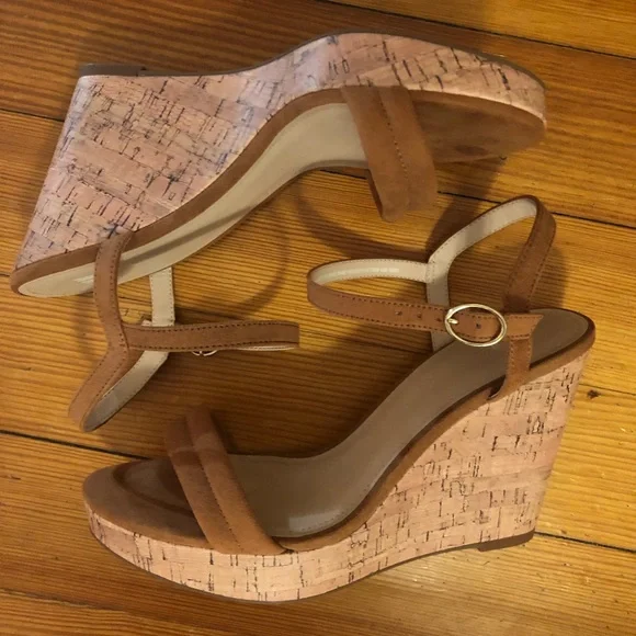 H&M Shoes Hm Wedge Sandals Poshmark